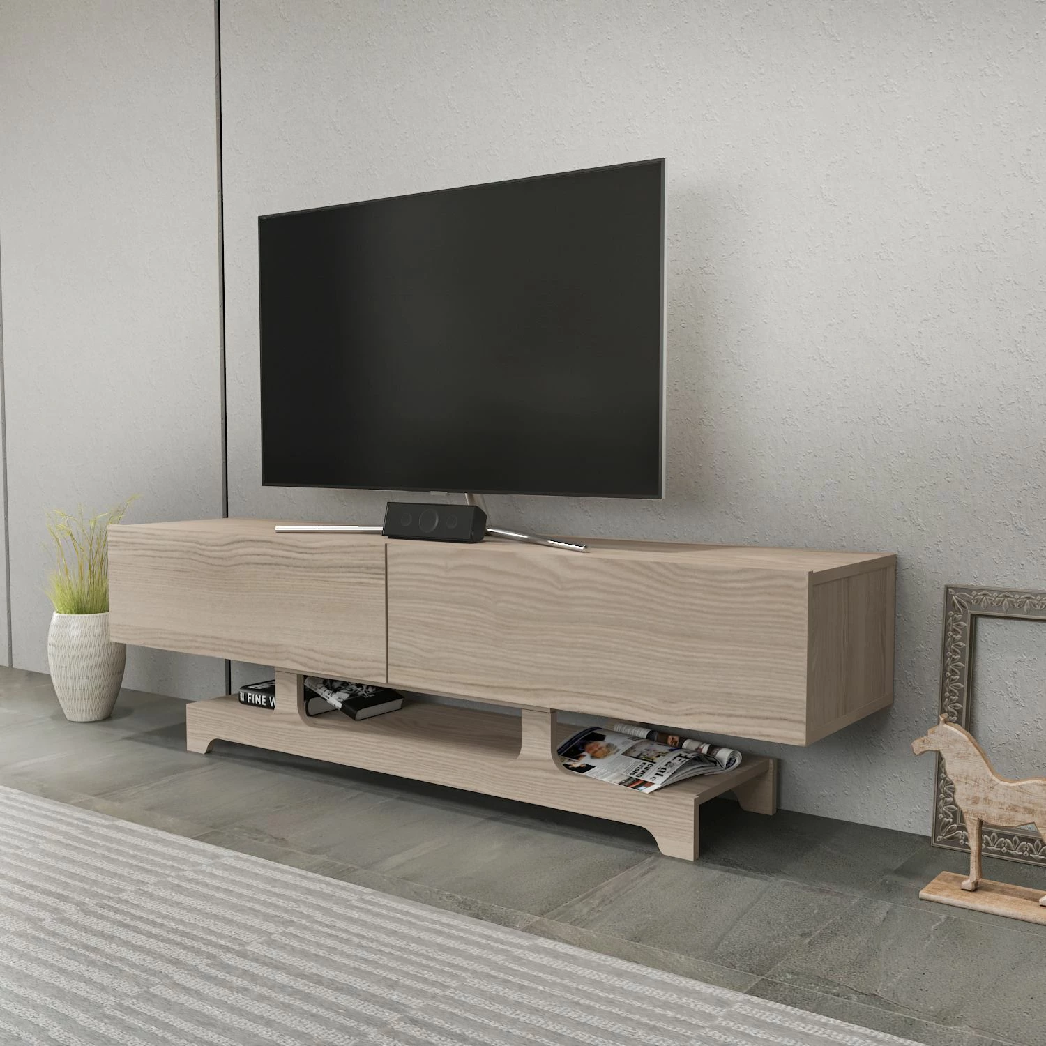 Komodë TV Skye Decor, ngjyrë Cordoba