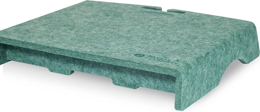 Stendë monitori BakkerElkhuizen Q-Riser 50 Circular, 10-30 inç, 10 kg, e gjelbër