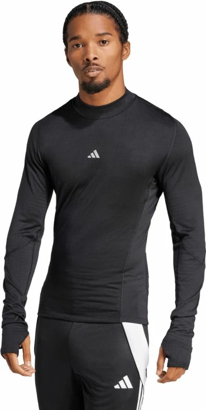 Maicë e gjatë për meshkuj adidas, e zezë