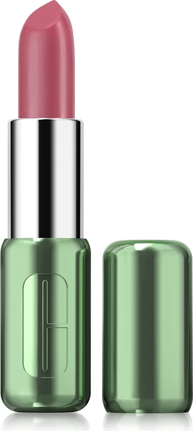 Buzëkuq për femra Clinique Pop Longwear Lipstick Satin 40 Cute Pop, 3.9g