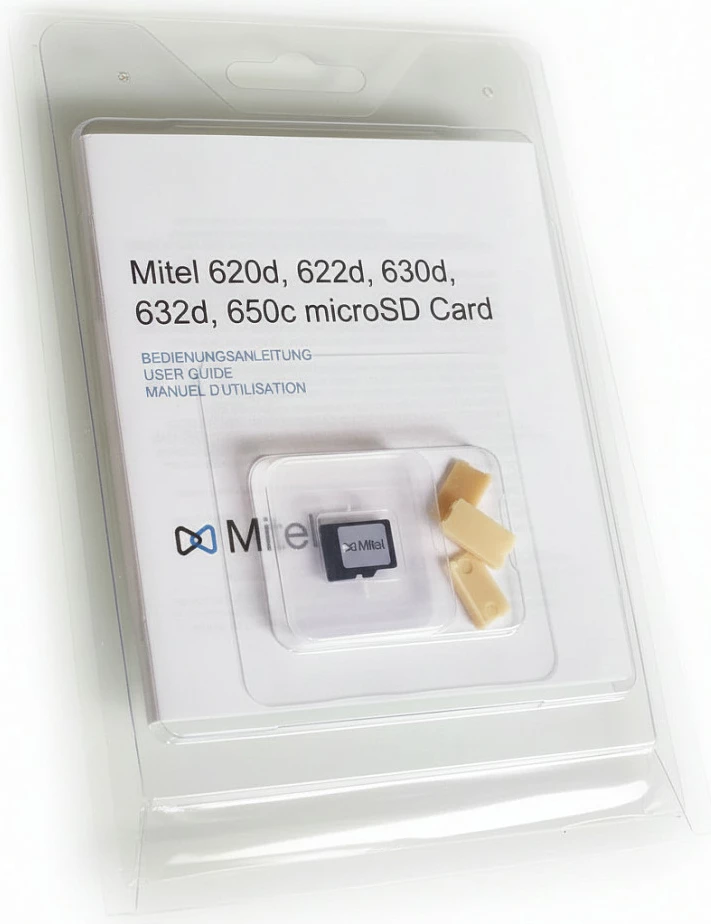 Kartelë microSD Mitel 2GB, për Mitel 620d/622d/630d/632d/650c