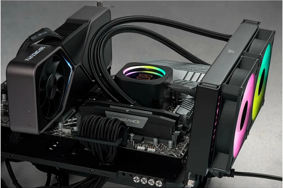 RAM Memorje Corsair Vengeance 32GB (2x16GB) DDR5, 4800MHz, e zezë