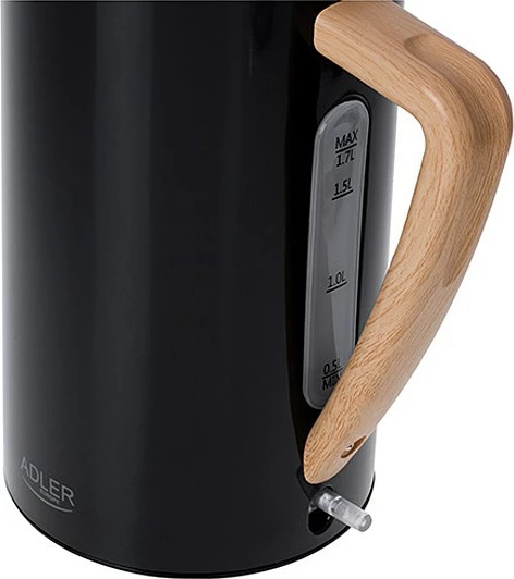 Vluese uji Adler AD 1347b, 2200 W, 1.7 L, e zezë