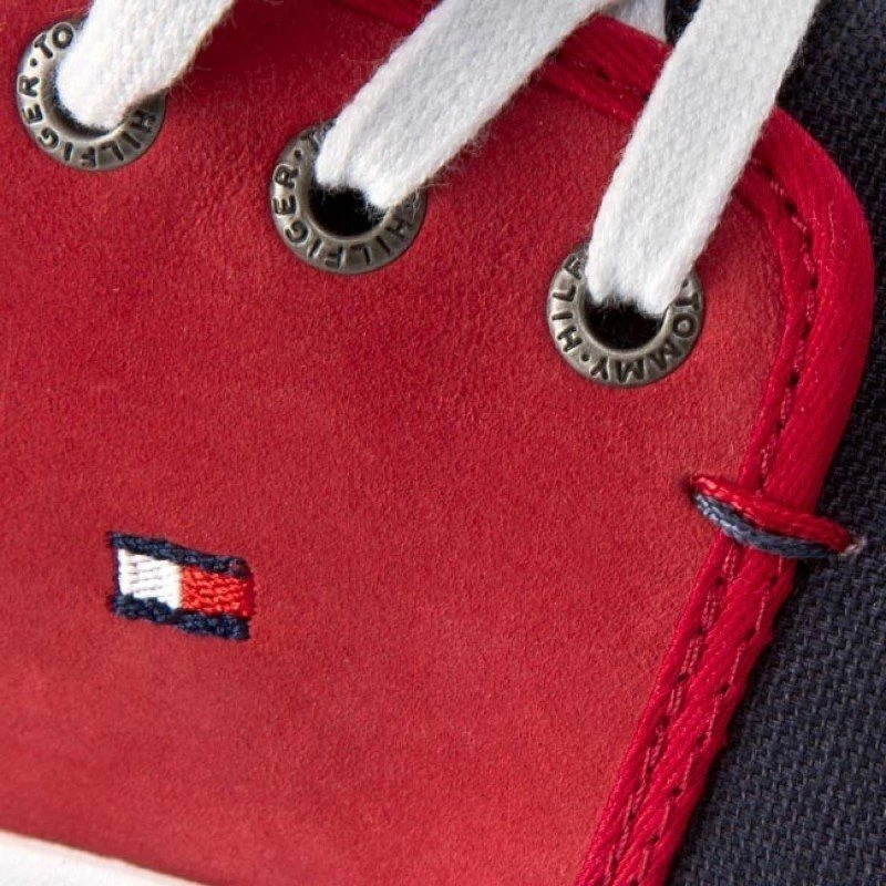 Atlete për meshkuj Tommy Hilfiger, të kuqe dhe blu marine