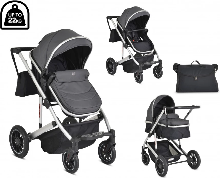 Karrocë Thira 3në1, hiri