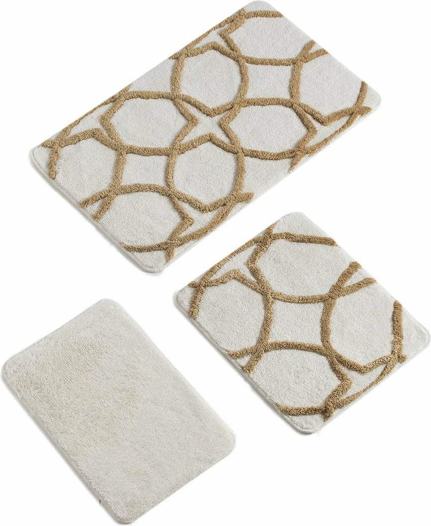 Set tapetash për banjo (3 copë), Mijolnir, Bonne, ngjyrë ari