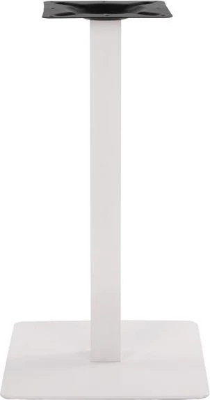 Bazë tavoline metalike ngjyrë e bardhë mat 40x40x72 FH414.12