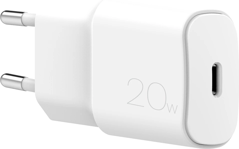 Karikues muri Puro Elektrik Puro White 20W, USB-C, i bardhë