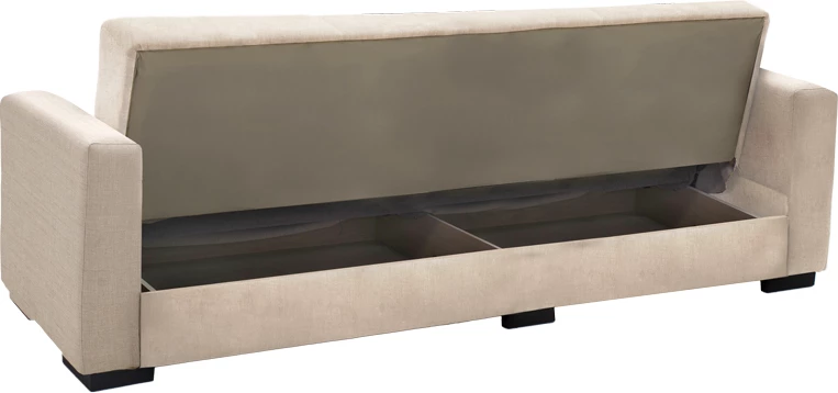 Set dhome ndeje 2 pjesë Vox stof ngjyrë krem