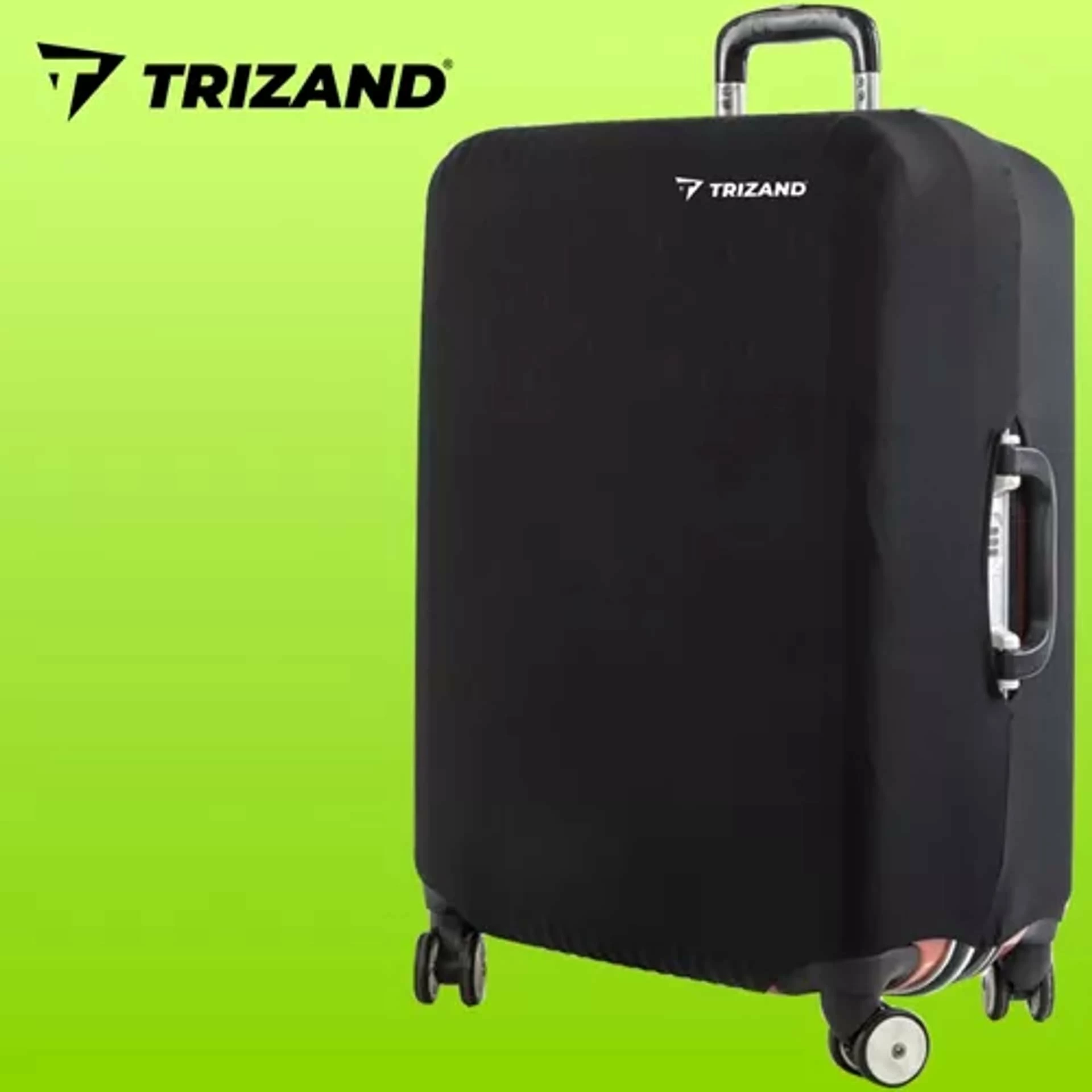 Mbulesë valixhe Trizand 23838, madhësi L, e zezë, 1 copë