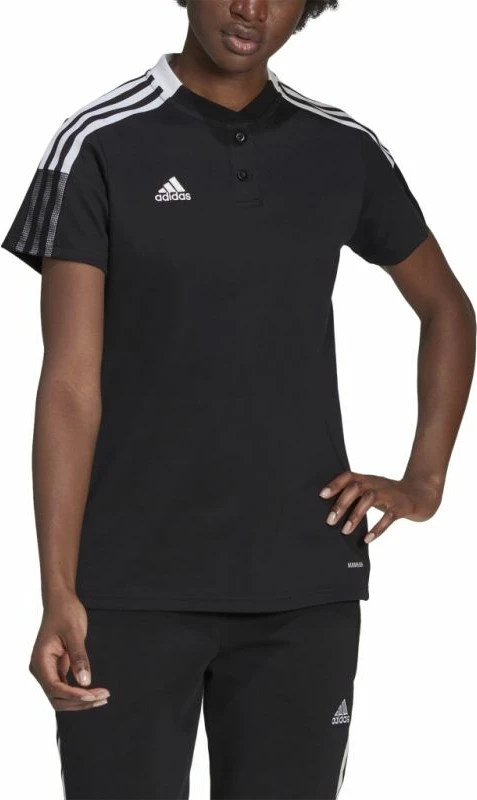 Maicë polo për femra adidas Tiro 21, e zezë [Madhësia: XS]