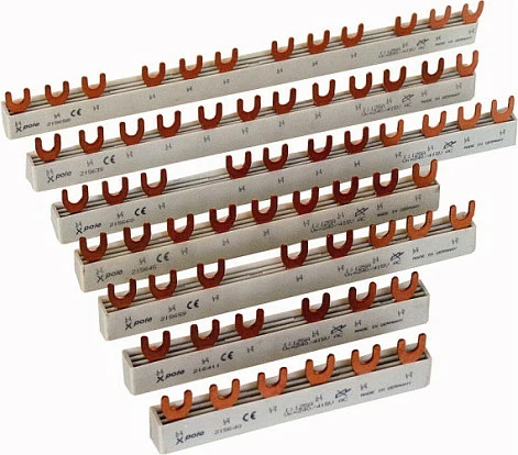 Shinë faze 3-fazore Eaton EVG-3PHAS/9MODUL 215645, 10mm², 9TE, e kuqe