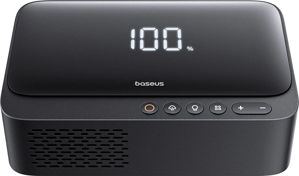 Jump starter, power bank, kompresor ajri Baseus Super Energy BS-CH013, 6000mAh, e zezë