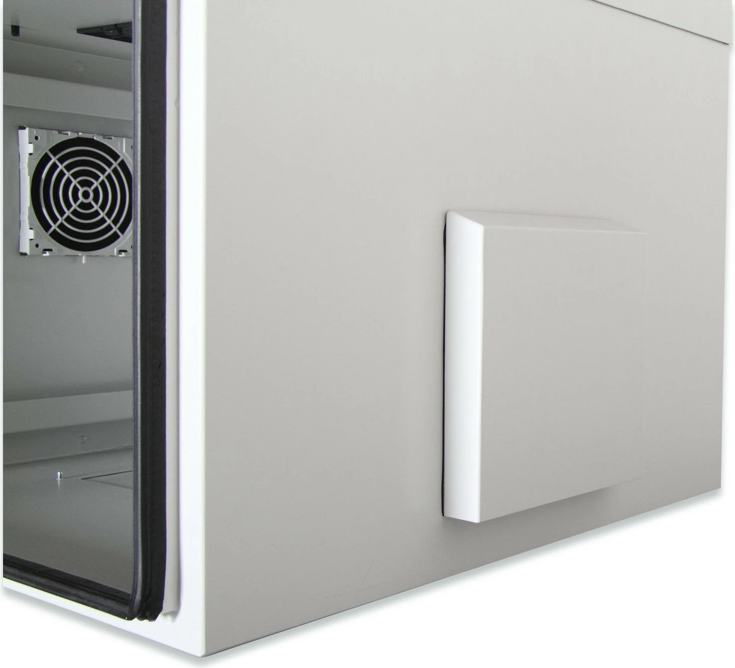 Kasë muri Digitus 19 inch 12HE, outdoor, IP55, 713x600x600mm, gri