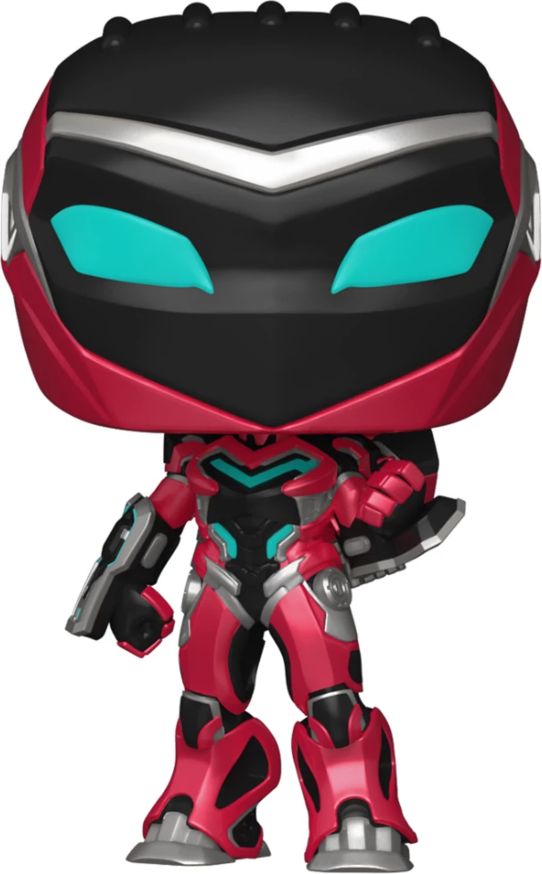 Figurinë vinili Funko POP Marvel Black Panther: Wakanda Forever Ironheart MK 2 #1176, e kuqe/zezë