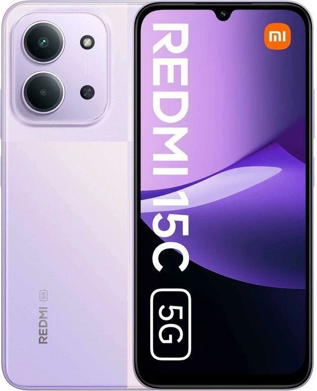 Celular Xiaomi Redmi 15c 4GB 256GB 5G Dusk Purple