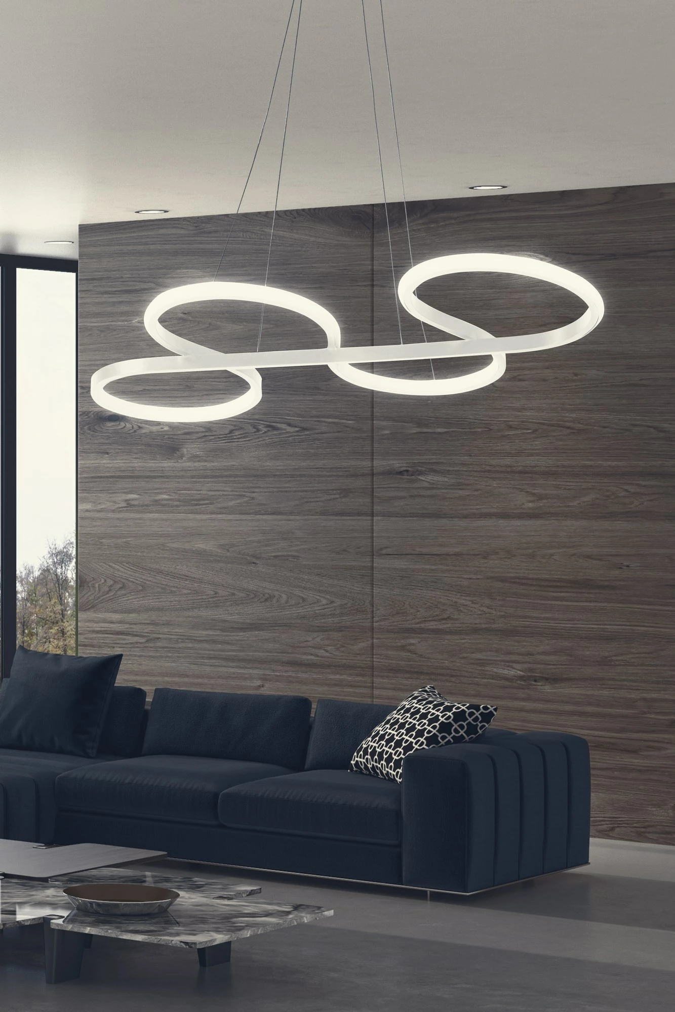 Llambë varëse Opviq, Swing, e bardhë, dritë e bardhë