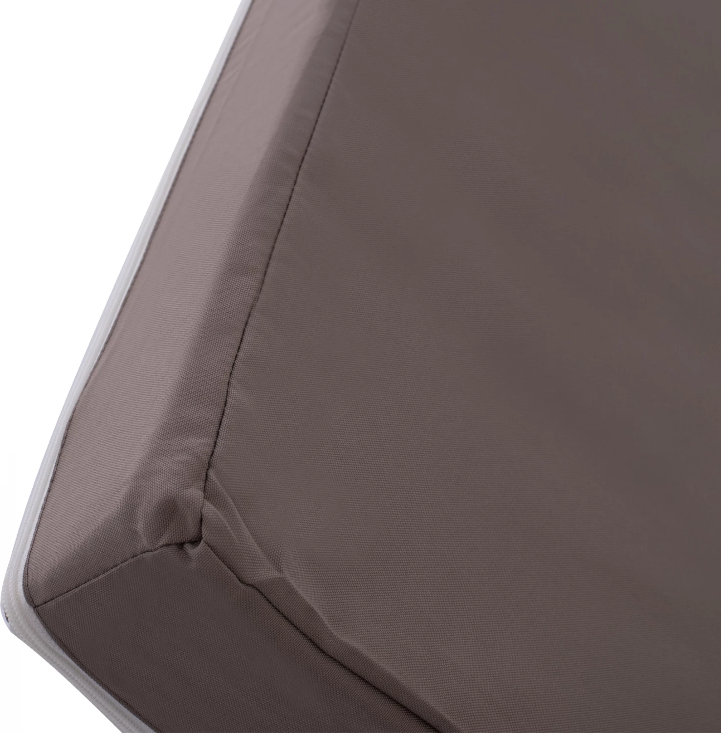 Jastëk për shezlong, poliester, gri, Sifnos, FH11235.10P, 198(119+1+78)x70x10cm