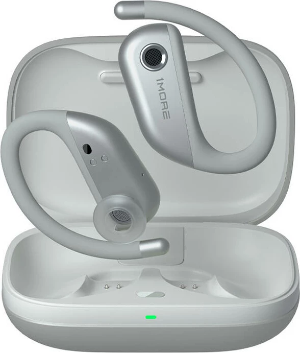 Kufje wireless sportive 1MORE FIT OPEN EF906, TWS, Bluetooth 5.3, IPX7, argjend