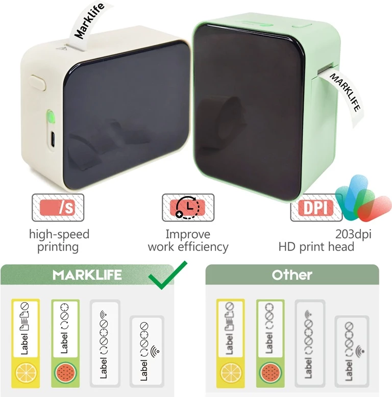 Printer Termik Portativ për Etiketa me Bluetooth për Biznes