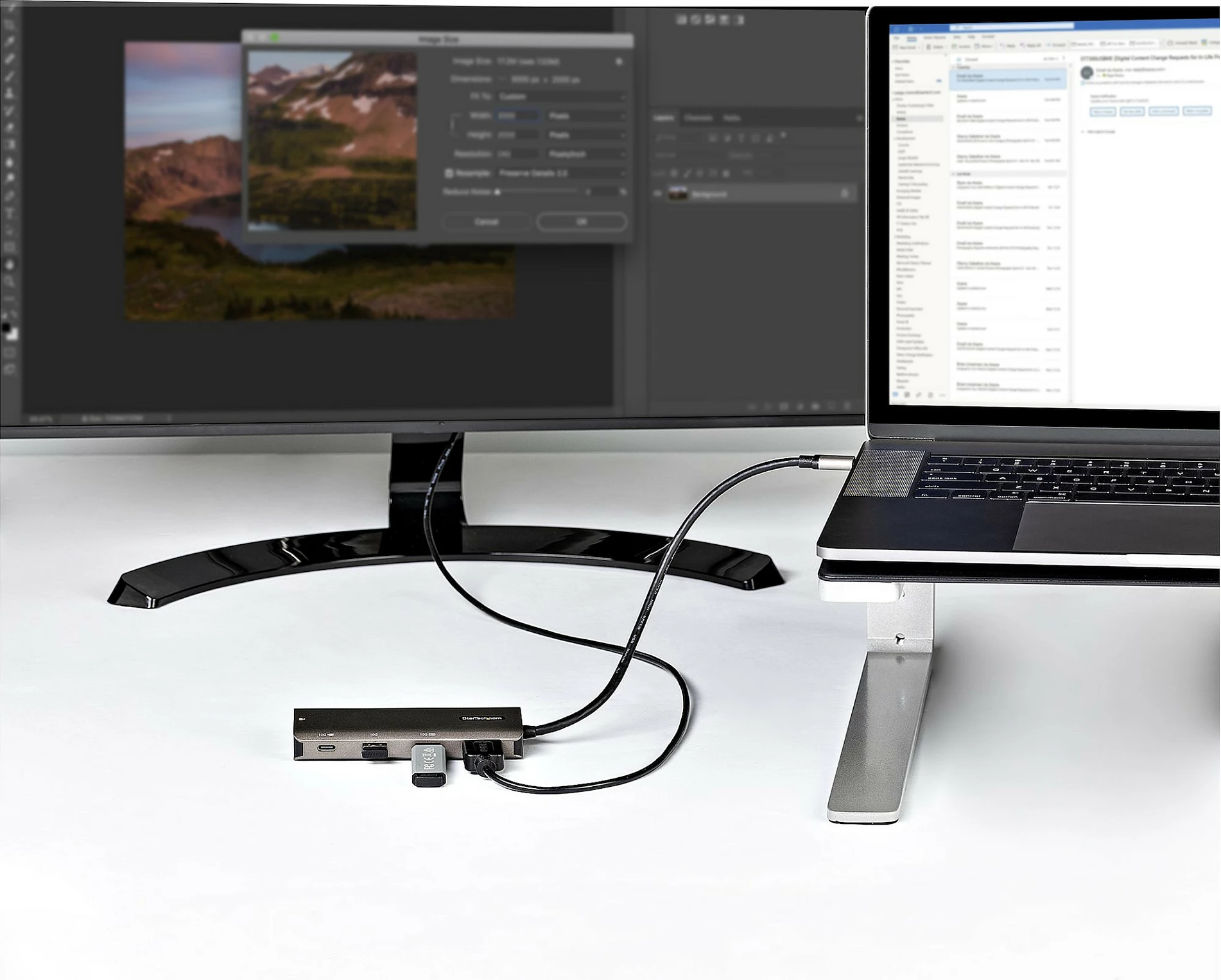Adapter multiport USB-C StarTech DKT31CHPDL, HDMI 4K 30Hz, 100W PD, 2x USB-A 10Gbps, GbE, i zi