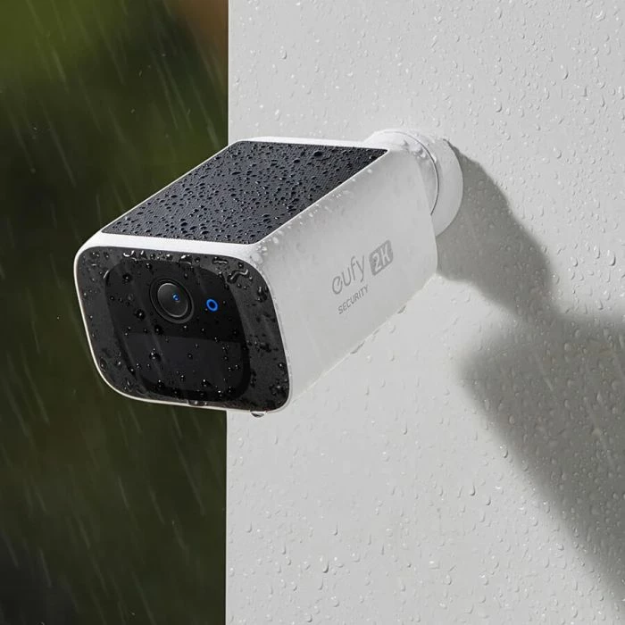 kamerë sigurie e jashtme Anker Eufy SoloCam S220 2K, solar, wireless, 8GB, IP67, bardh/zi 2