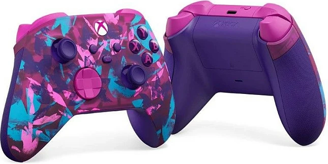 Kontroller wireless Microsoft Xbox Heart Breaker Special Edition, Bluetooth, 3.5 mm, rozë/vjollcë/kaltër