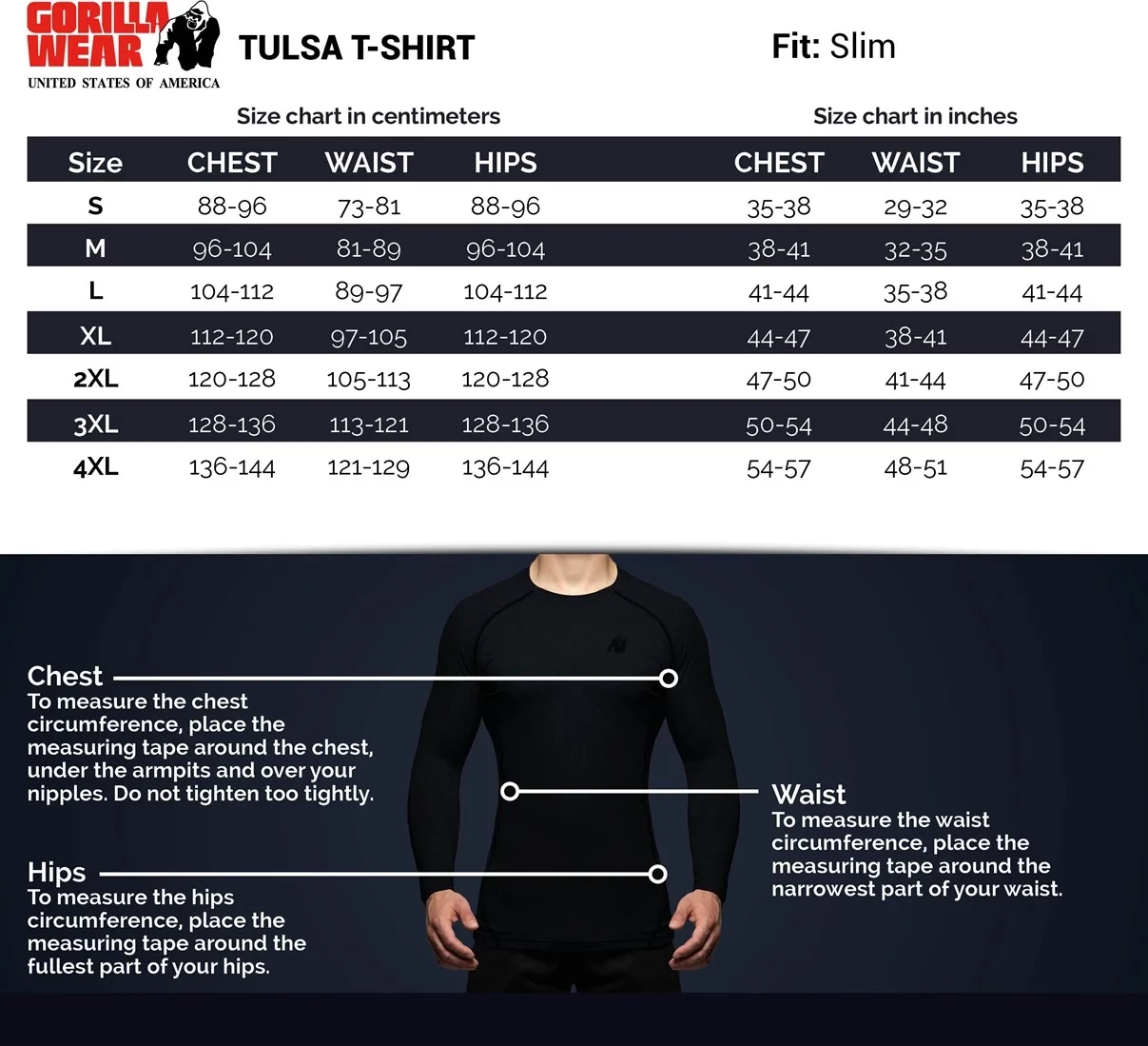 Tulsa T-Shirt - Blue [Madhësia: 2XL]