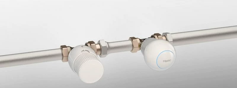 Kontrollor ngrohjeje për radiator, FIBARO Heat Controller FGT-001 (FGT001), smart termostatik, i bardhë