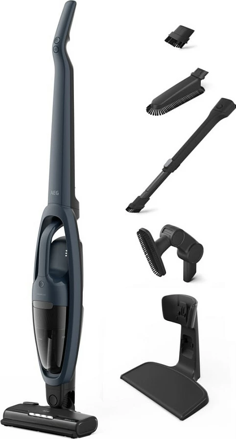 Fshesë me korrent pa kabllo AEG AS 52CB18DB, 0.3L, 45 min, denim blue
