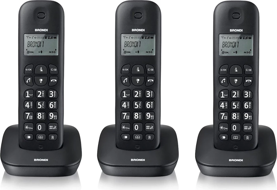 Telefon pa kabllo Brondi Gala Trio, i zi