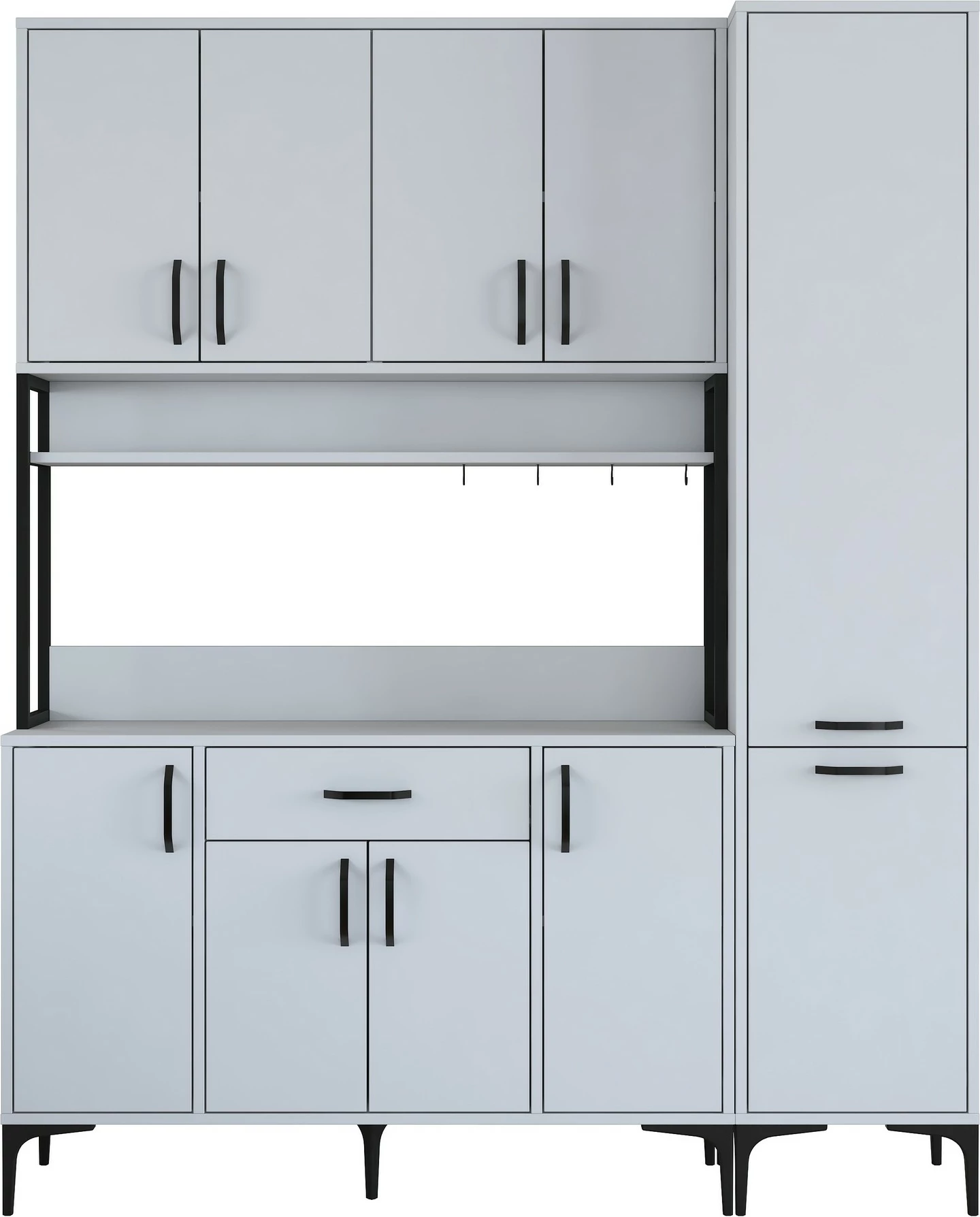 Dollap multifunksional Hanah Home, JE134 - 3055, i bardhë