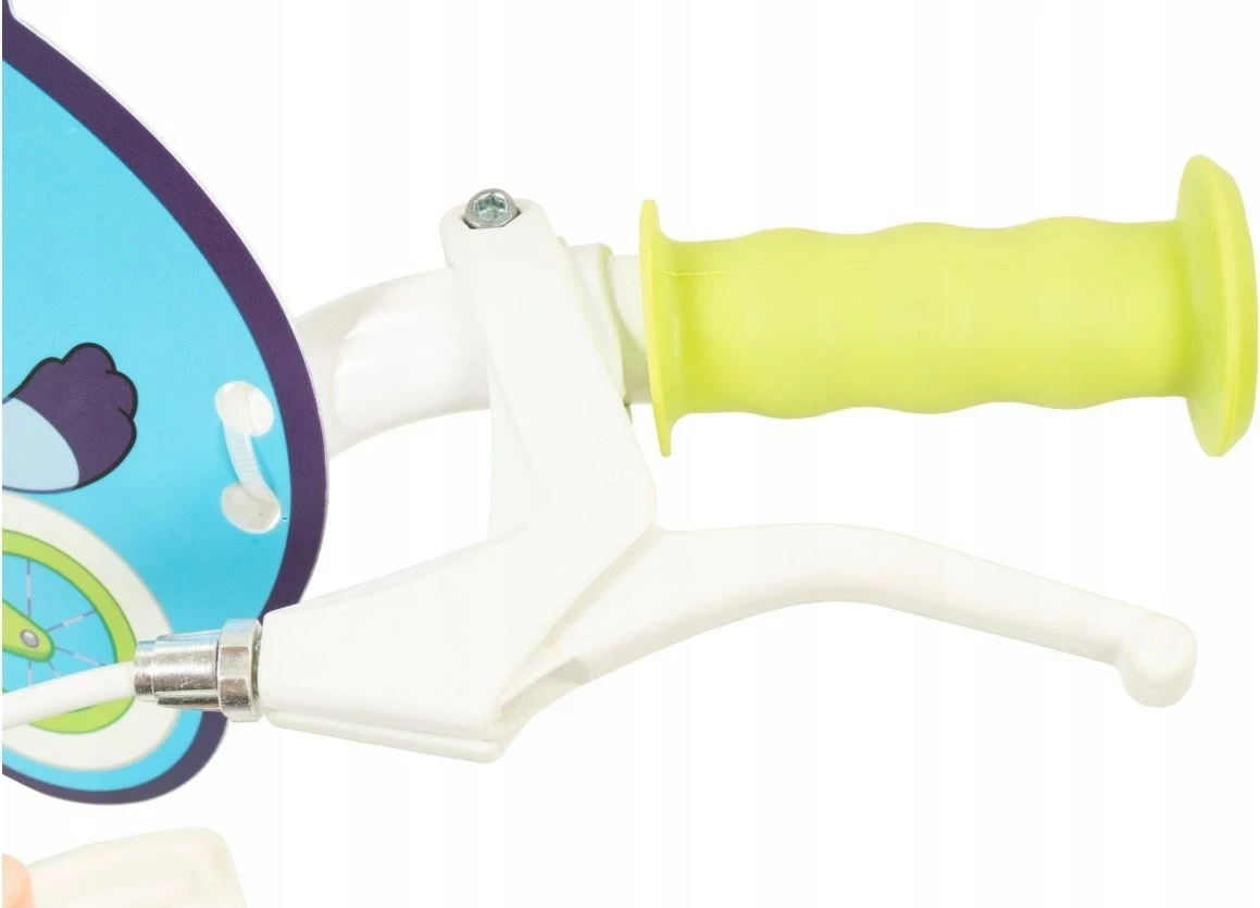 Bicikletë për fëmijë TOIMSA 12” BLUEY, 4 rrota, Temë Paw Patrol, Bardhë