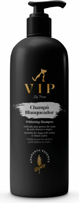 Shampo për qen Tramp VIP, 250 ml, natyral me amarant & pantenol, për qime të bardhë dhe të zezë