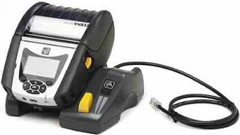 Furnizues energjie Zebra për printer QLn220/QLn320, prizë UK, Black/White/Yellow
