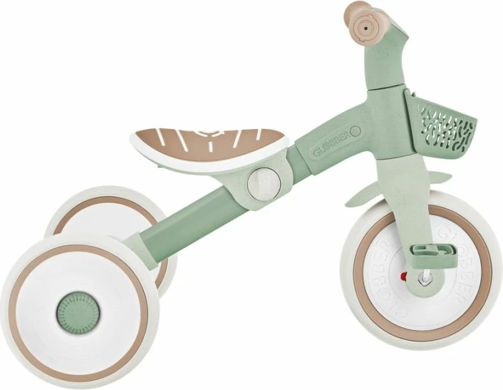 Tricikllë/bicikletë balancuese Globber LEARNING TRIKE 2in1 PLUS ECOLOGIC (737-109), për fëmijë të vegjël