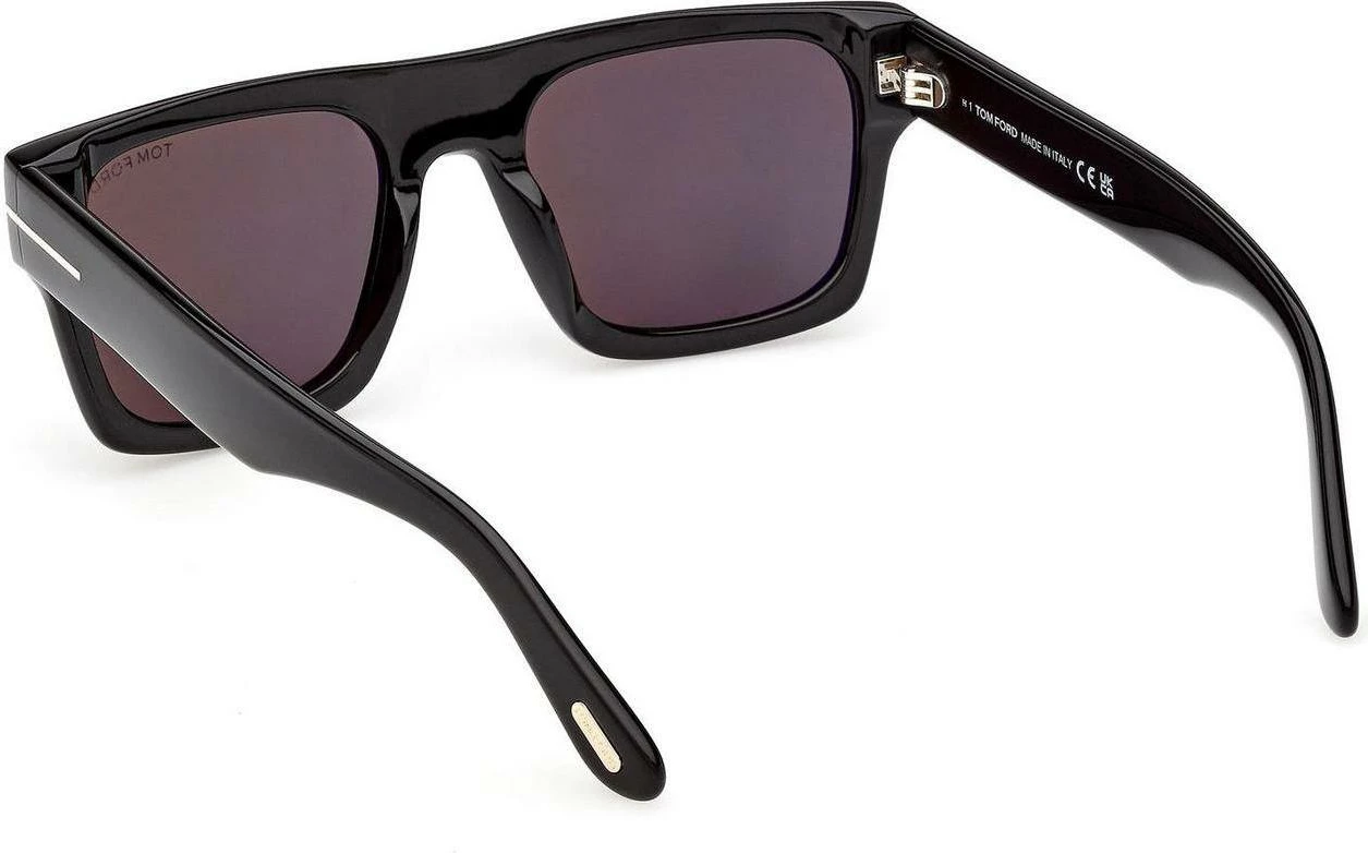 Syze dielli për meshkuj Tom Ford CYRUS-02 FT1337 01A, të zeza [Ngjyra: 53]