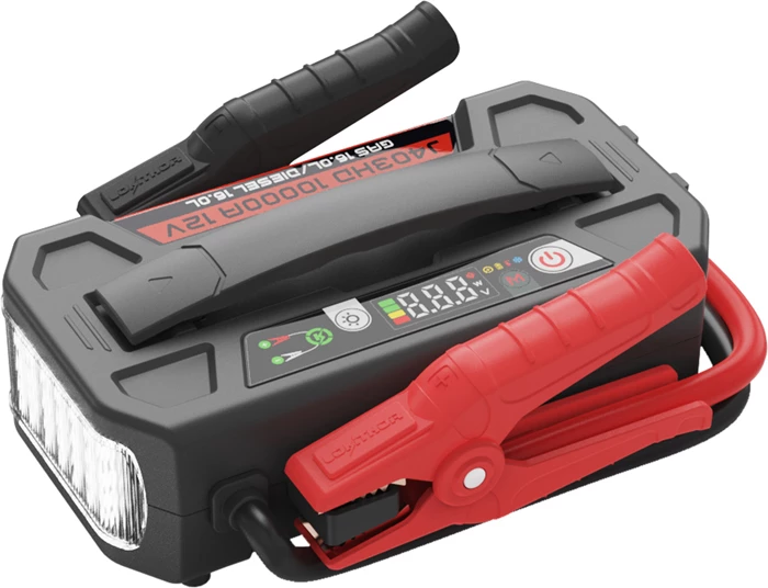 Jump starter Lokithor J403HD 64,000mAh (236.8Wh) 10,000A 12V, set me kabllo dhe adapter 12V