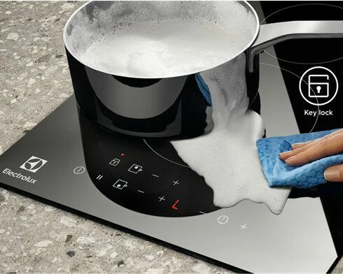 Pllakë induksioni Electrolux LIT30230C, 2 zona, 29 cm, 3.65 kW, e zezë