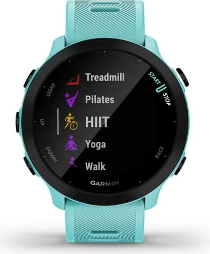Smartwatch Garmin Forerunner 55, 42 mm, GPS, Turquoise