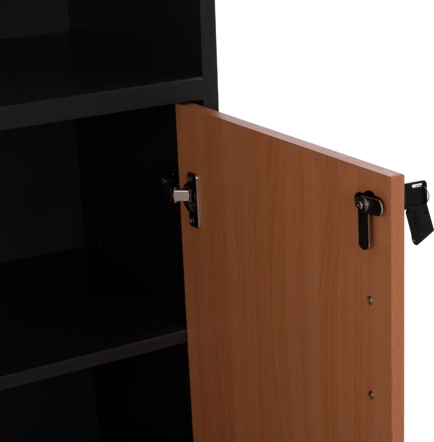 Raft profesional për zyre, ngjyrë lisi, FH2014.01, me 2 dyer, 80Χ40Χ180