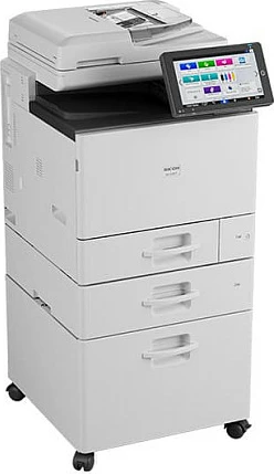 Printer multifunksional Ricoh IM C401F, laser me ngjyra, A4, 4në1, 40 faqe/min, bardhë/gri