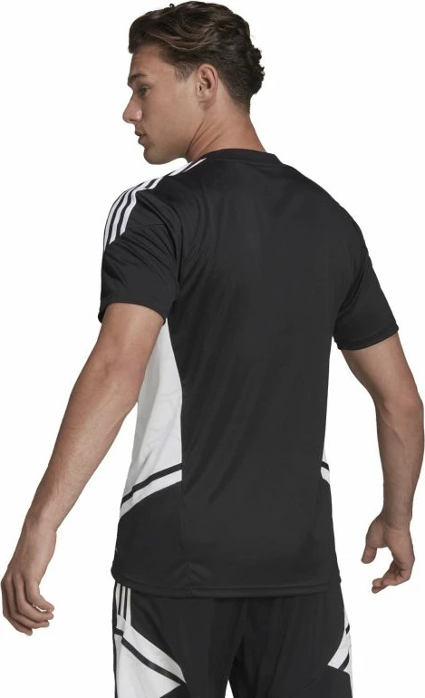 Fanellë futbolli për djem adidas, e zezë [Madhësia: XS]