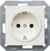 Prizë muri Siemens DELTA i-system 5UB1518, Schuko Type F, 16A 250V, e bardhë