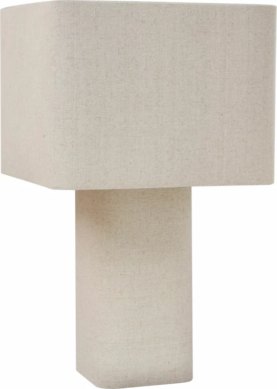 Llambë tavoline LIN, liri bezhë, 33x25x58cm