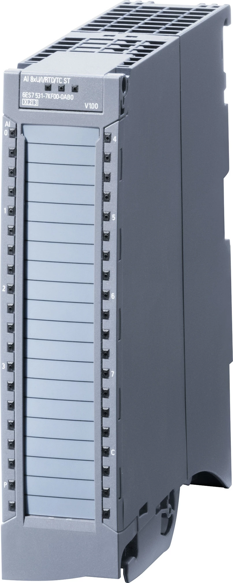 Modul analoge hyrëse Siemens SIMATIC S7-1500 6ES75317KF000AB0, AI 8x U/I/RTD/TC, 16-bit, gri