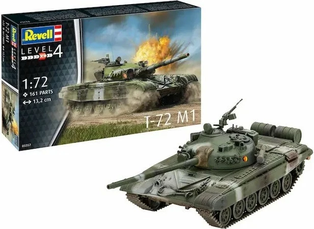 Model plastik tank Revell T-72 M1, 1:72, 161 pjesë