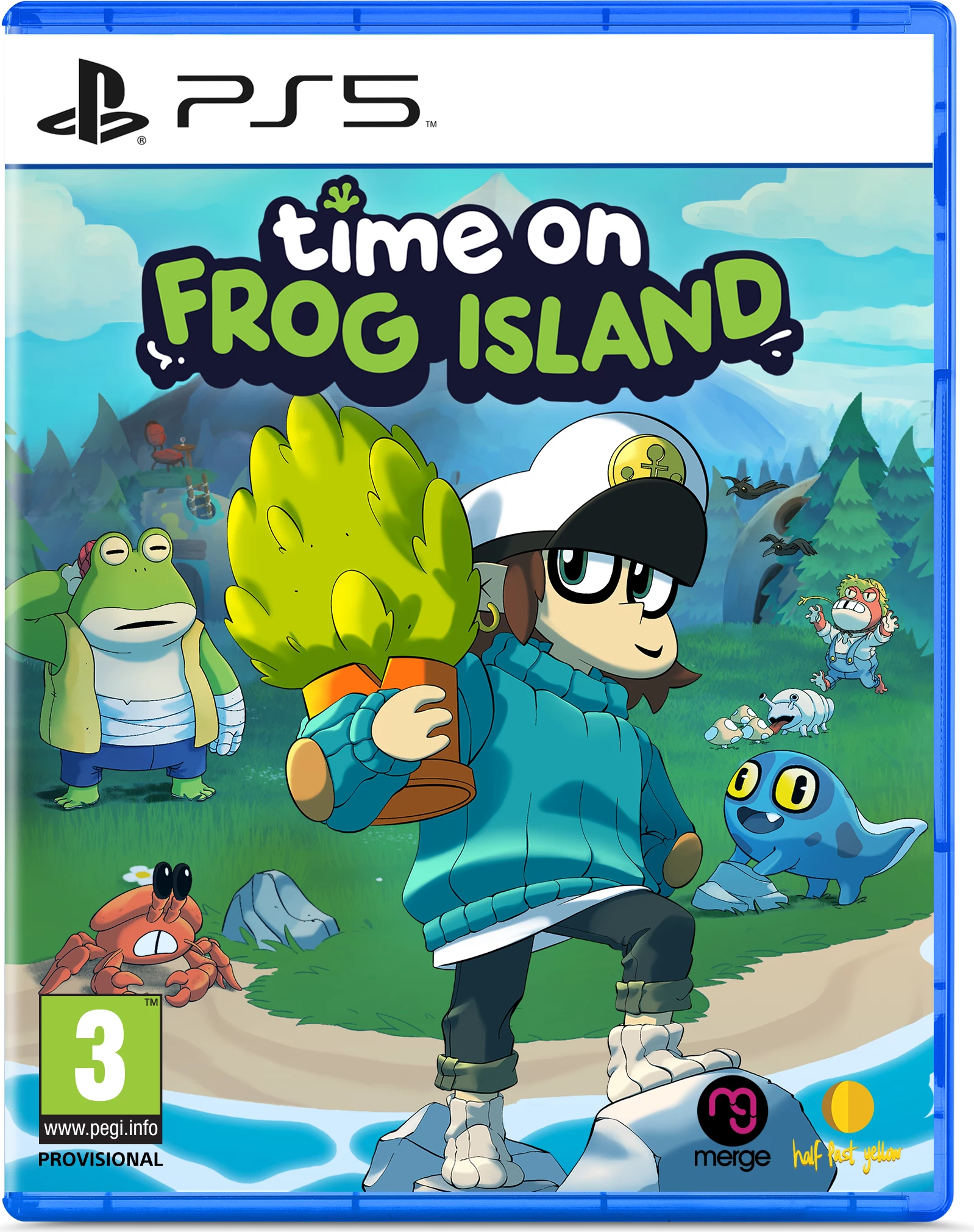 Lojë PS5 Merge Games Time on Frog Island, PEGI 3
