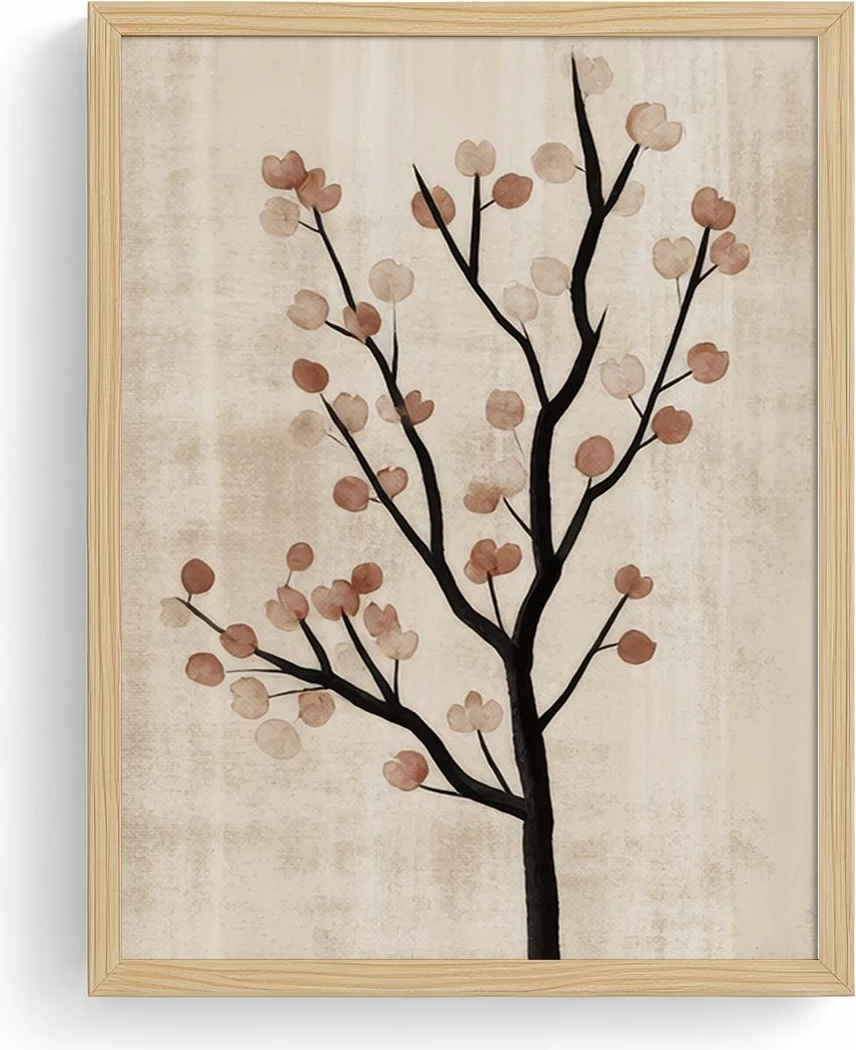 Pikturë dekorative me kornizë MDF, Wallity Huhu737, 50x70cm