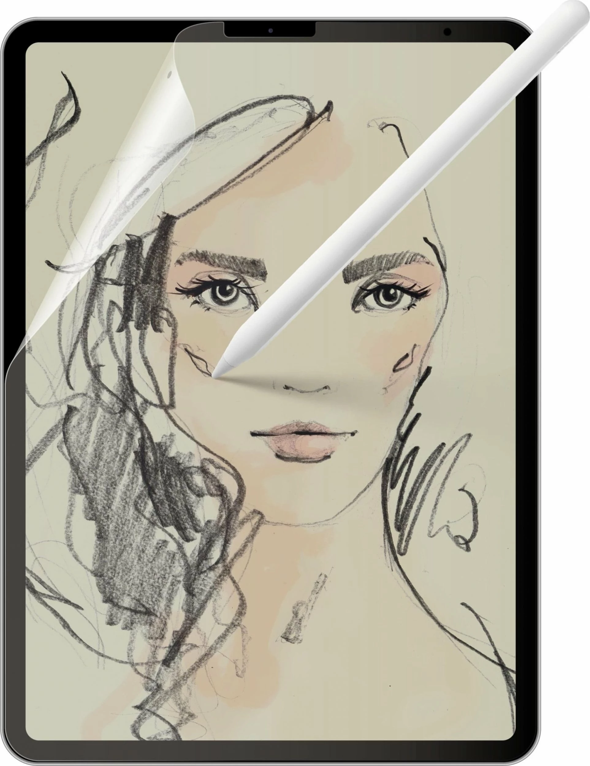 Foli mbrojtëse ekrani Fixed Paperlike për Apple iPad 10.2" (2019/2020/2021), mat, set 1 copë